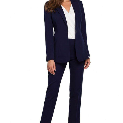 Sophisticated One-Button Suit Jacket for Men