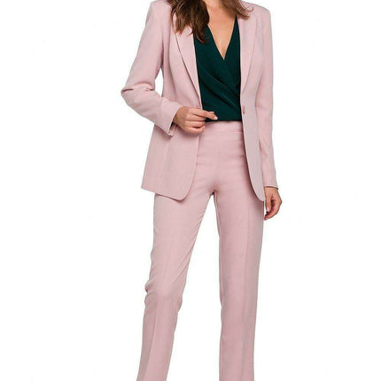 Sophisticated One-Button Suit Jacket for Men