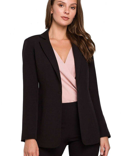 Sophisticated One-Button Suit Jacket for Men