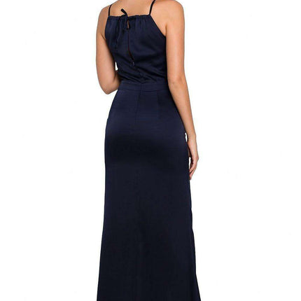 Elegant Halter Neck Maxi Gown