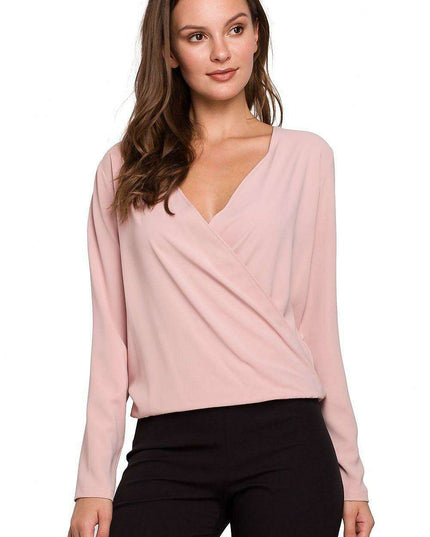 Elegant Envelope Cut Blouse for Every Occasion