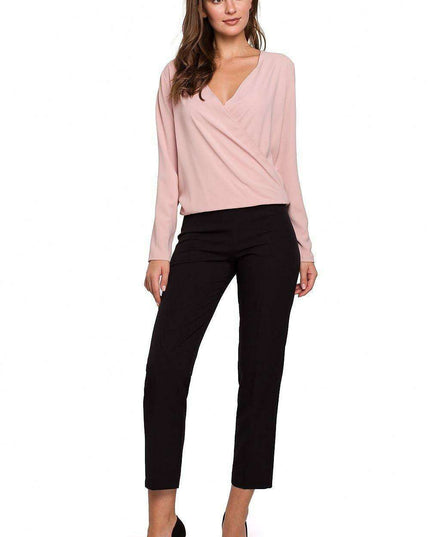 Elegant Envelope Cut Blouse for Every Occasion