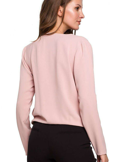 Elegant Envelope Cut Blouse for Every Occasion