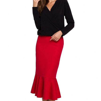 Elegant Envelope Cut Blouse for Every Occasion