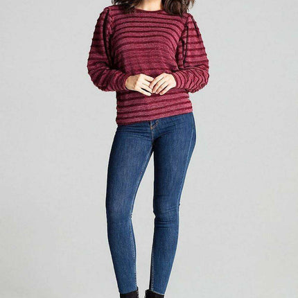 Chic Black Kimono Sleeve Knit Top