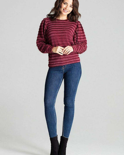 Chic Black Kimono Sleeve Knit Top