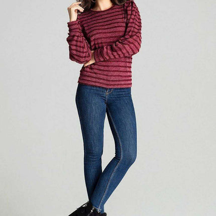 Chic Black Kimono Sleeve Knit Top