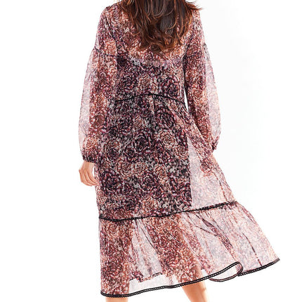  Cocktail dress model 139507 awama 
