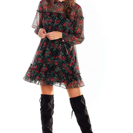 Chic Cocktail Chiffon Mini Dress for Effortless Elegance