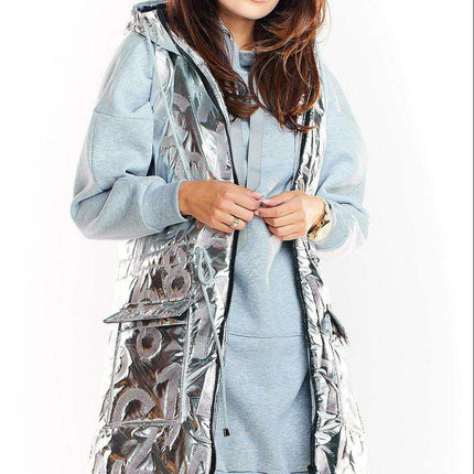 Chic Quilted Hooded Vest – Must-Have for Autumn