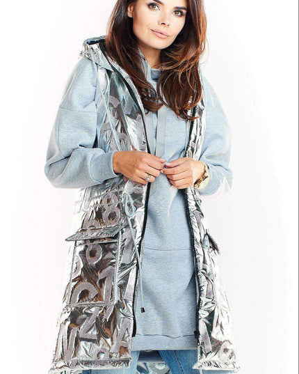 Chic Quilted Hooded Vest – Must-Have for Autumn