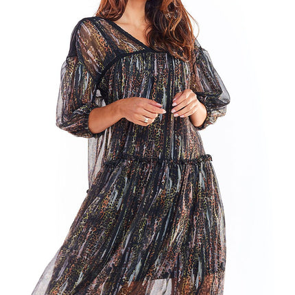  Cocktail dress model 139548 awama 