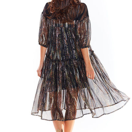  Cocktail dress model 139548 awama 