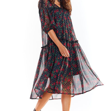  Cocktail dress model 139549 awama 