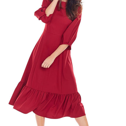 Awama Professional Daydress - Elegant Design with Adjustable Waist Bel