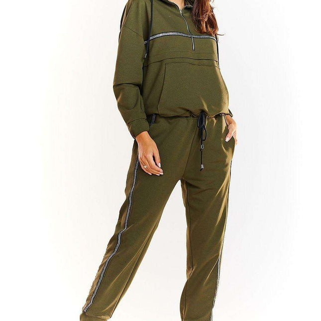 Lustrous Comfort Hoodie with Chic Waist Detail