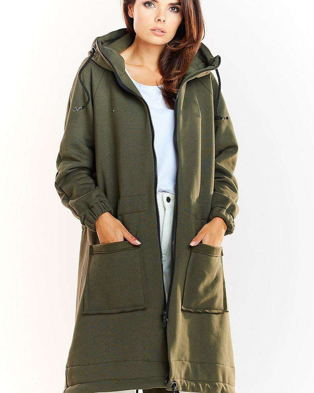 Chic and Cozy Parka Sweatshirt for Cold Weather