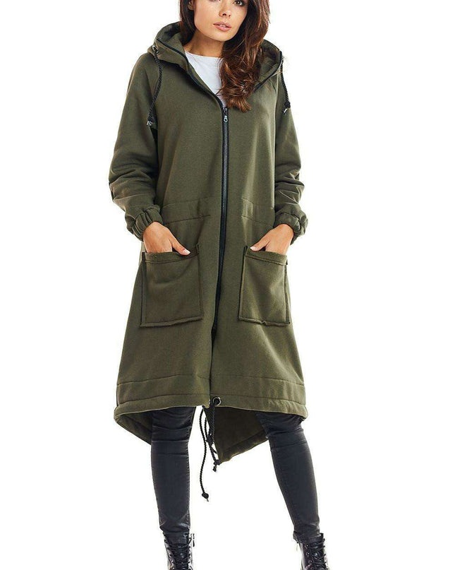 Chic and Cozy Parka Sweatshirt for Cold Weather
