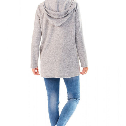 Awama Women's Professional Cardigan with Pockets and Soft Knit Fabric