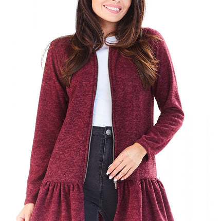 Awama Professional Cardigan with Soft Knit Fabric and Elegant Design
