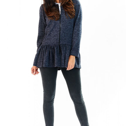 Awama Professional Cardigan with Soft Knit Fabric and Elegant Design