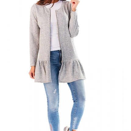 Awama Professional Cardigan with Soft Knit Fabric and Elegant Design