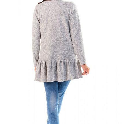Awama Professional Cardigan with Soft Knit Fabric and Elegant Design