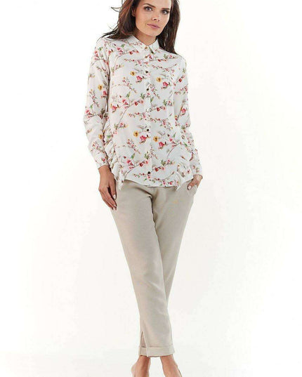 Polish Perfection Long Sleeve Collared Shirt