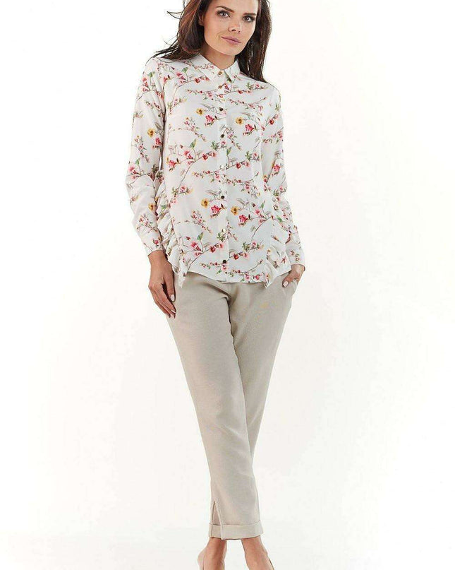 Polish Perfection Long Sleeve Collared Shirt