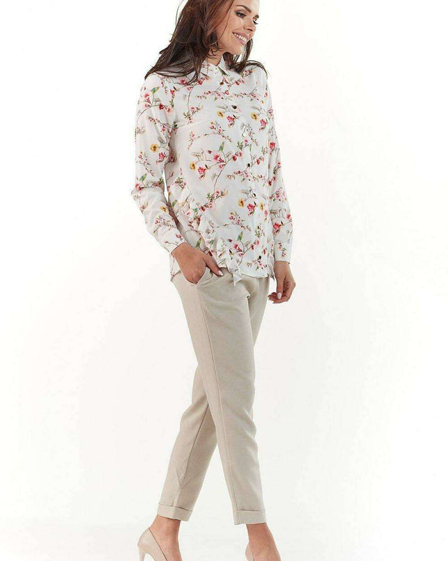 Polish Perfection Long Sleeve Collared Shirt