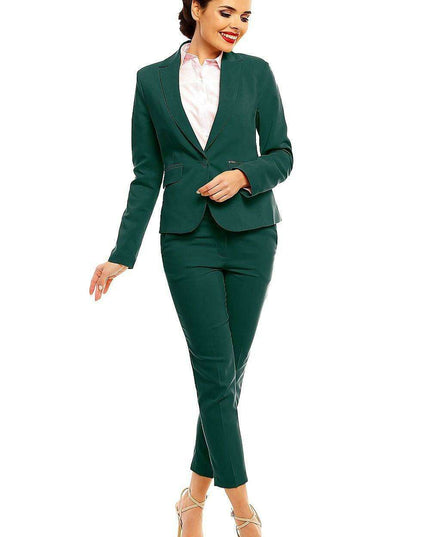 Elegant Pointed Collar Blazer