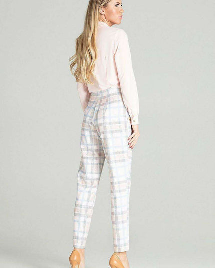 Elegant Leopard Print Blouse with Sash Tie and Long Sleeves