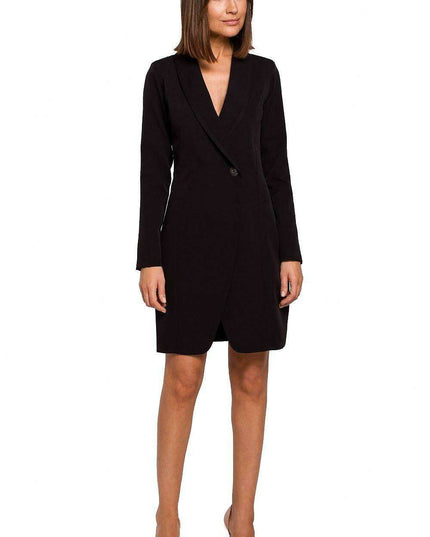 Chic Minimalist Button-Down Day Dress