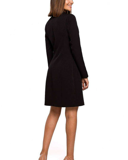 Chic Minimalist Button-Down Day Dress