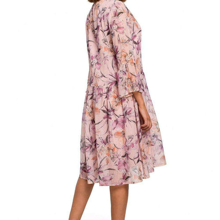 Chic Floral Chiffon Daydress