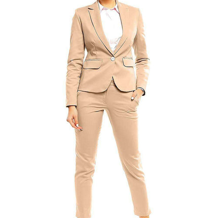 Elegant Pointed Collar Blazer