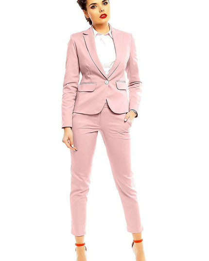 Elegant Pointed Collar Blazer