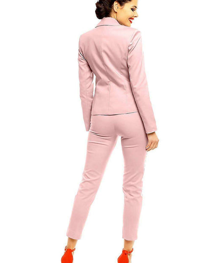 Elegant Pointed Collar Blazer