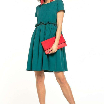 Tessita Ruffle Sleeve Day Dress