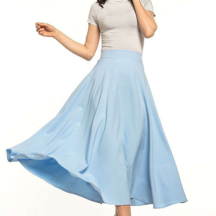 Fifties-Inspired Elegance Midi Skirt