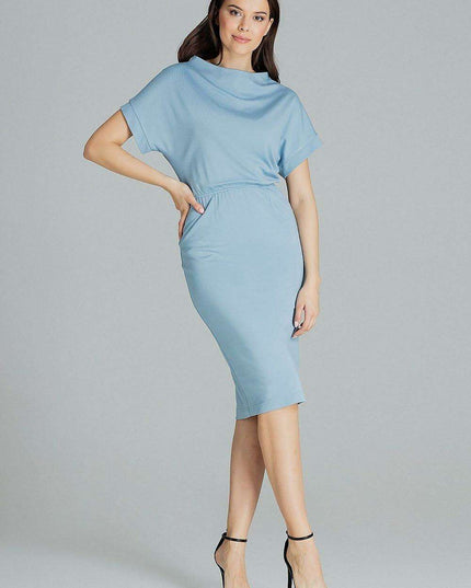 Chic Black Midi Dress for Every Occasion by Lenitif