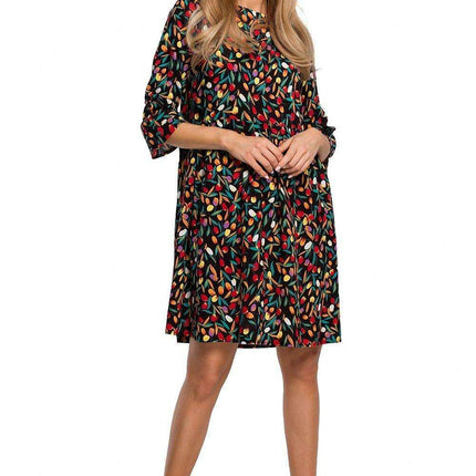 Chic Frill Sleeve Adjustable Summer Dress