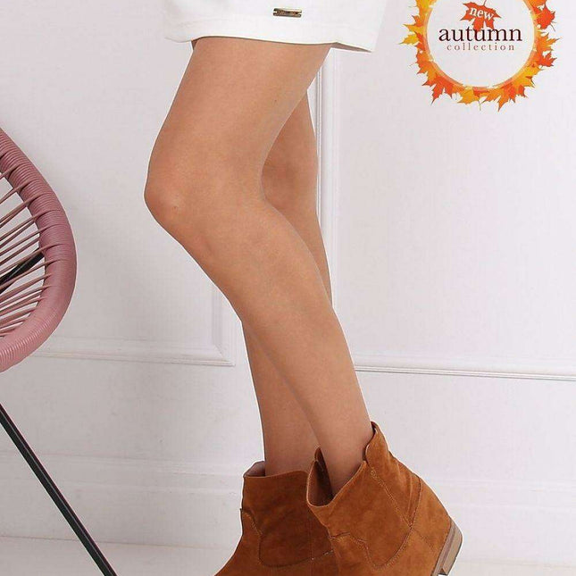 Chic Hidden Platform Buskin Boots - Model 146724