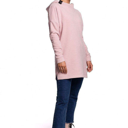 Dual-Sided Plush Knit Hoodie