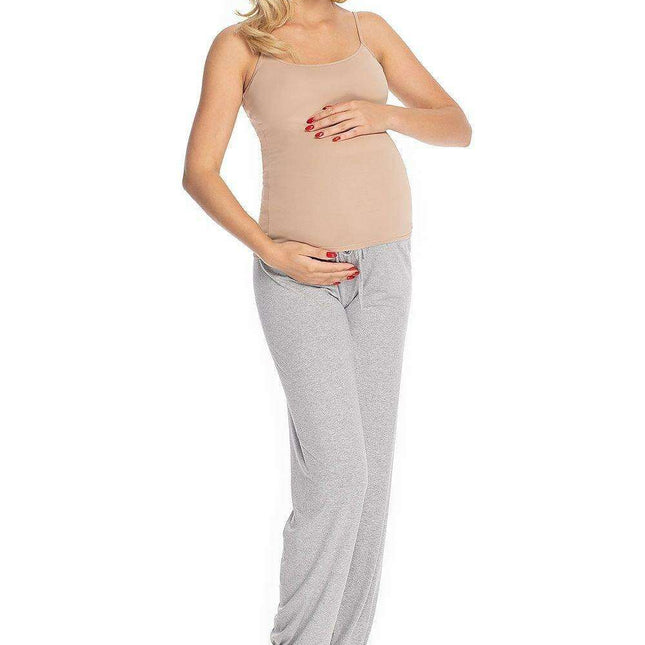 Trendy & Comfortable Maternity Lounge Pants: Fashionable Expecting Mother Trousers by PeeKaBoo