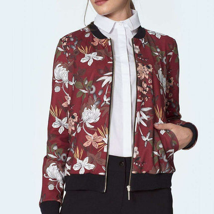 Chic City Bomber Sweatshirt Jacket For Women Premium Quality