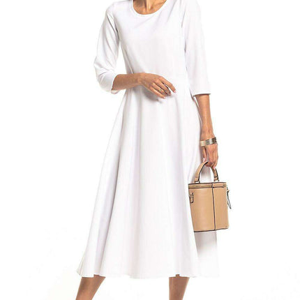 Elegant Maxi Dress with Hidden Zipper