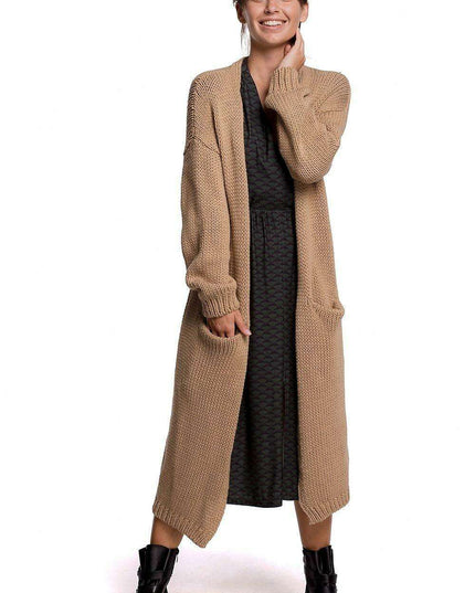 Cozy Knit Cardigan with Convenient Pockets