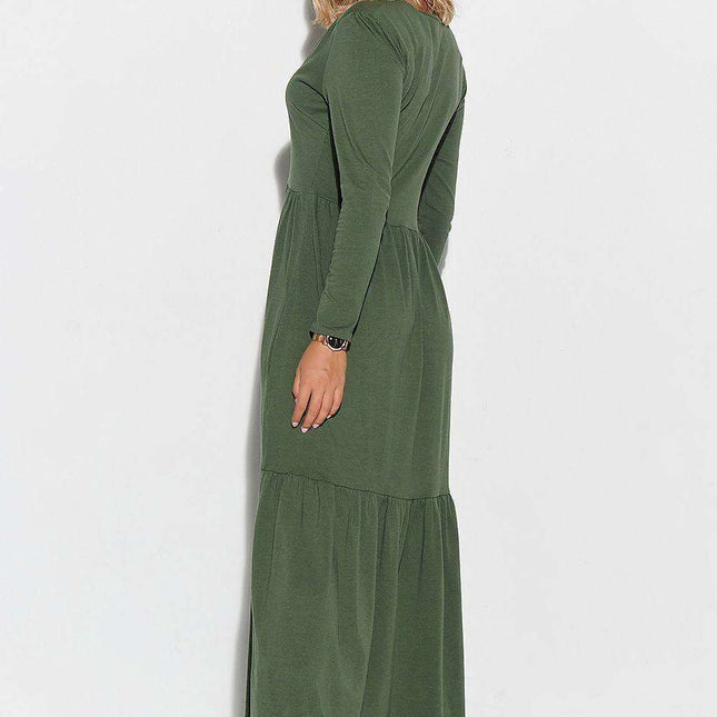 Makadamia Heart Neckline Maxi Daydress