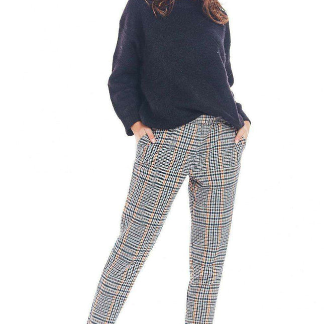 Trendy Checkered Trousers for Women: Fashionable and Versatile Pants